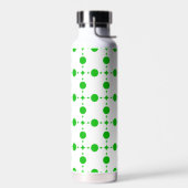 Groene poka Dots, Polka Dot Pattern, Stippen, gedo Waterfles (Links)