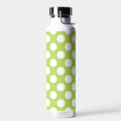 Groene poka Dots, Polka Dot Pattern, Stippen, gedo Waterfles (Links)
