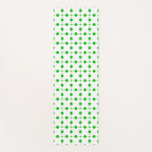 Groene poka Dots, Polka Dot Pattern, Stippen, gedo Yogamat (Voorkant)