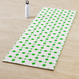 Groene poka Dots, Polka Dot Pattern, Stippen, gedo Yogamat