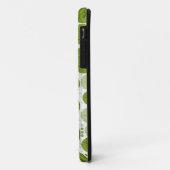Groene poka-punten naadloze grijze achtergrond 2 Case-Mate iPhone case (Achterkant/links)