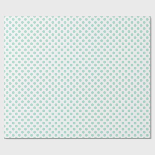 Groene poka stit Pattern Pattern Illustrator Cadeaupapier (Vlak)