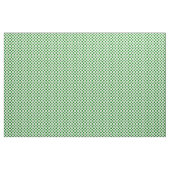 Groene Polka Dots on White Pattern Stof (Yard (91,4 cm))
