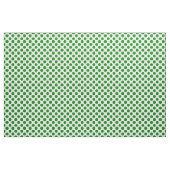 Groene Polka Dots on White Pattern Stof (Fat Quarter)