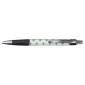Groene polka kruist wit pen (Achterkant)
