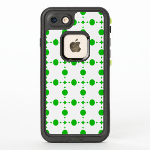 Groene polkadots, polkadotpatroon, stippen, gestip
