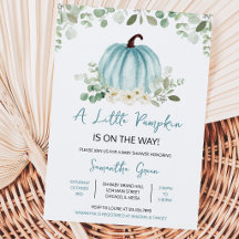 Groene Pompoen Baby Shower