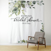 Groene pompoen herfst bruidsdouche achtergrond wandkleed (In situ)