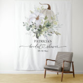 Groene Pompoen Herfst Bruidsmeisjesfeest Achtergro Wandkleed (In situ)