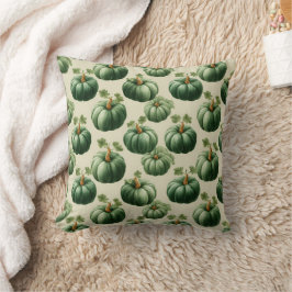 Groene Pompoen Herfst Home Design Sierkussen