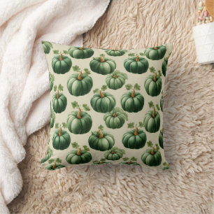 Groene Pompoen Herfst Home Design Sierkussen