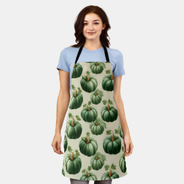 Groene Pompoen Herfst Home Design Sierkussen Schort