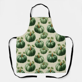 Groene Pompoen Herfst Home Design Sierkussen Schort