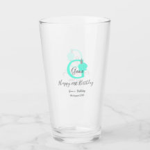 Groene pompoen herfst Verjaardag 21e grijs pastel