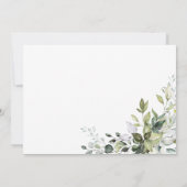 Groene pompoen Herfst Vrijgezellenfeest dank u kaa Kaart (Achterkant)