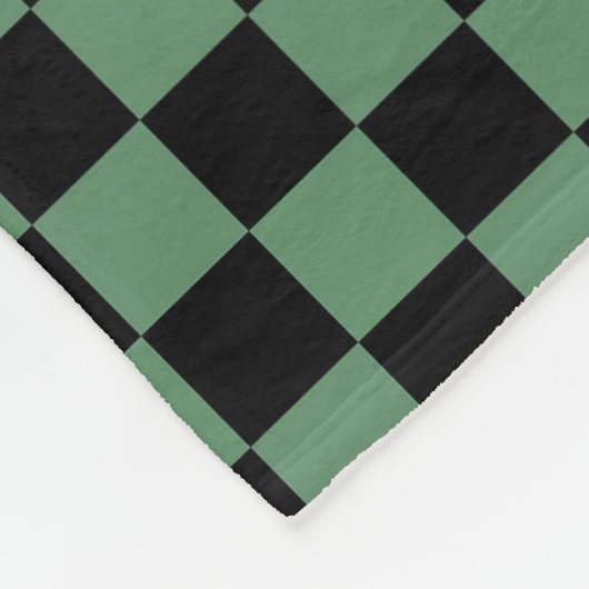 groene pompoen Truck Medium Fleece Blanket (Hoek)