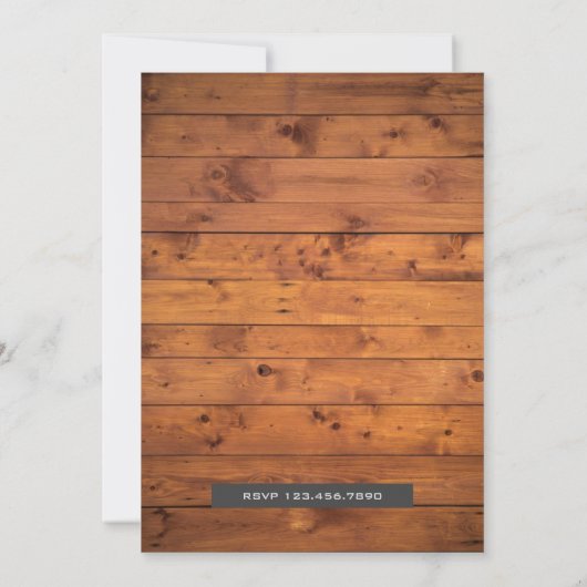 Groene pool Table Billiards Snooker Birthday Party Kaart (Achterkant)