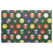 Groene poolbalkpatroon grote herhaling stof (Fat Quarter)