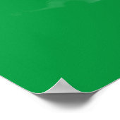 Groene Pop Art Olifant Poster (Hoek)