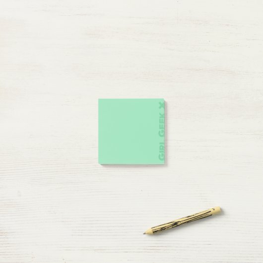 Groene Post-it notities Post-it® Notes (Op bureau)