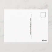 groene postbus gelukkig postkruising briefkaart (Achterkant)