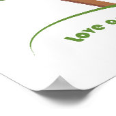 Groene Poster Beminnen (Hoek)
