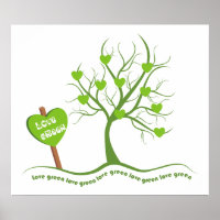 Groene Poster Beminnen