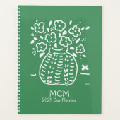 groene Posy Vase Planner (Voorkant)