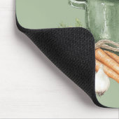 Groene pot wortels muismat (Hoek)