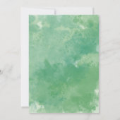 Groene Potions & Spells Witches Cauldron Halloween Kaart (Achterkant)