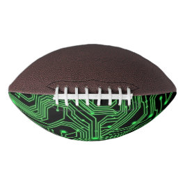 Groene printplaat Abstracte illustratie American Football