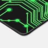 Groene printplaat Abstracte illustratie Bureaumat (Hoek)