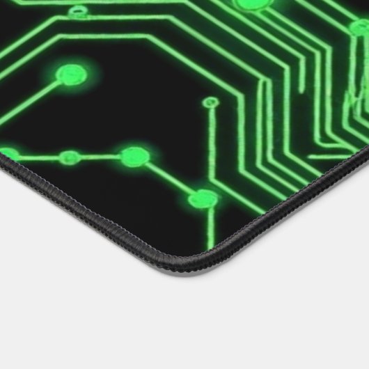 Groene printplaat Abstracte illustratie Bureaumat (Hoek)