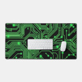 Groene printplaat Abstracte illustratie Bureaumat (Keyboard & Muis)