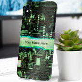 Groene printplaat Case-Mate iPhone case