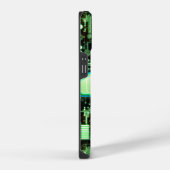 Groene printplaat iPhone hoesje (Rechterkant)