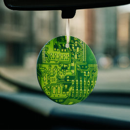 Groene printplaat PCB Custom Geek Cool Glas Ornament