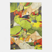 Groene projectielenpatronen voor Natuur Theedoek (Verticaal)