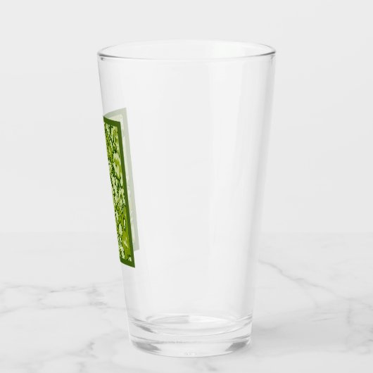 Groene promotiecactus Hashtag Glass Cup Glas (Links)