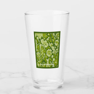 Groene promotiecactus Hashtag Glass Cup Glas