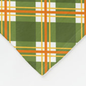 Groene Pset en vlinderwand Fleece Deken (Hoek)