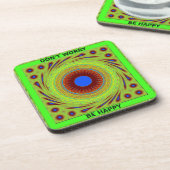 Groene puinhoop heeft een mooie dag, maakt het nie bier onderzetter (Linkerzijde)