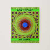 Groene puinhoop heeft een mooie dag, maakt het nie legpuzzel (Verticaal)