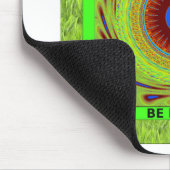 Groene puinhoop heeft een mooie dag, maakt het nie muismat (Hoek)