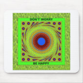 Groene puinhoop heeft een mooie dag, maakt het nie muismat (Voorkant)