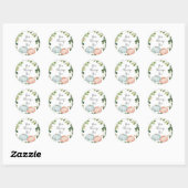Groene Pumpkin Uw Bericht Hier Sticker (Vel)