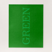 groene puzzel legpuzzel (Verticaal)