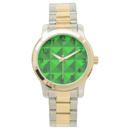 Groene Pyramiden Horloge