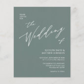 Groene QR-code voor budgettair gebruik in één brui Flyer (Voorkant)