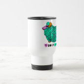 Groene Ram Chinees Jaar Zodiac Travel Mug Reisbeker (Center)